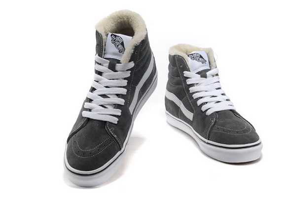 Vans High-Top Shoes Men Lined with fur--009